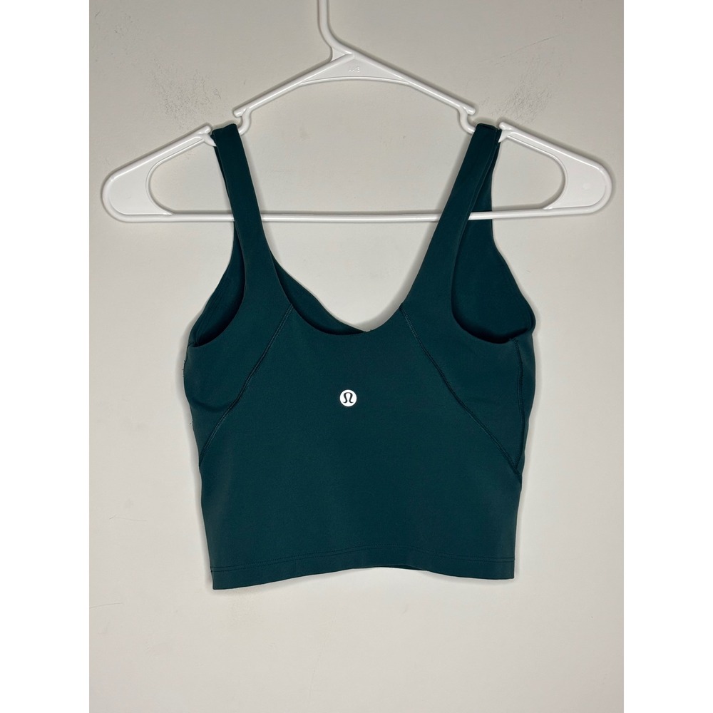 Lululemon Teal Align Tank Top Women Size 2 - Picture 2 of 7